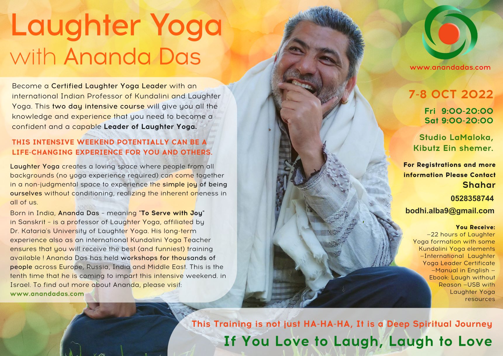 Laughter Yoga With Ananda Das