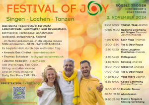 Read more about the article FESTIVAL OF JOY, 2 November, 2024 in Trogen, Switzerland