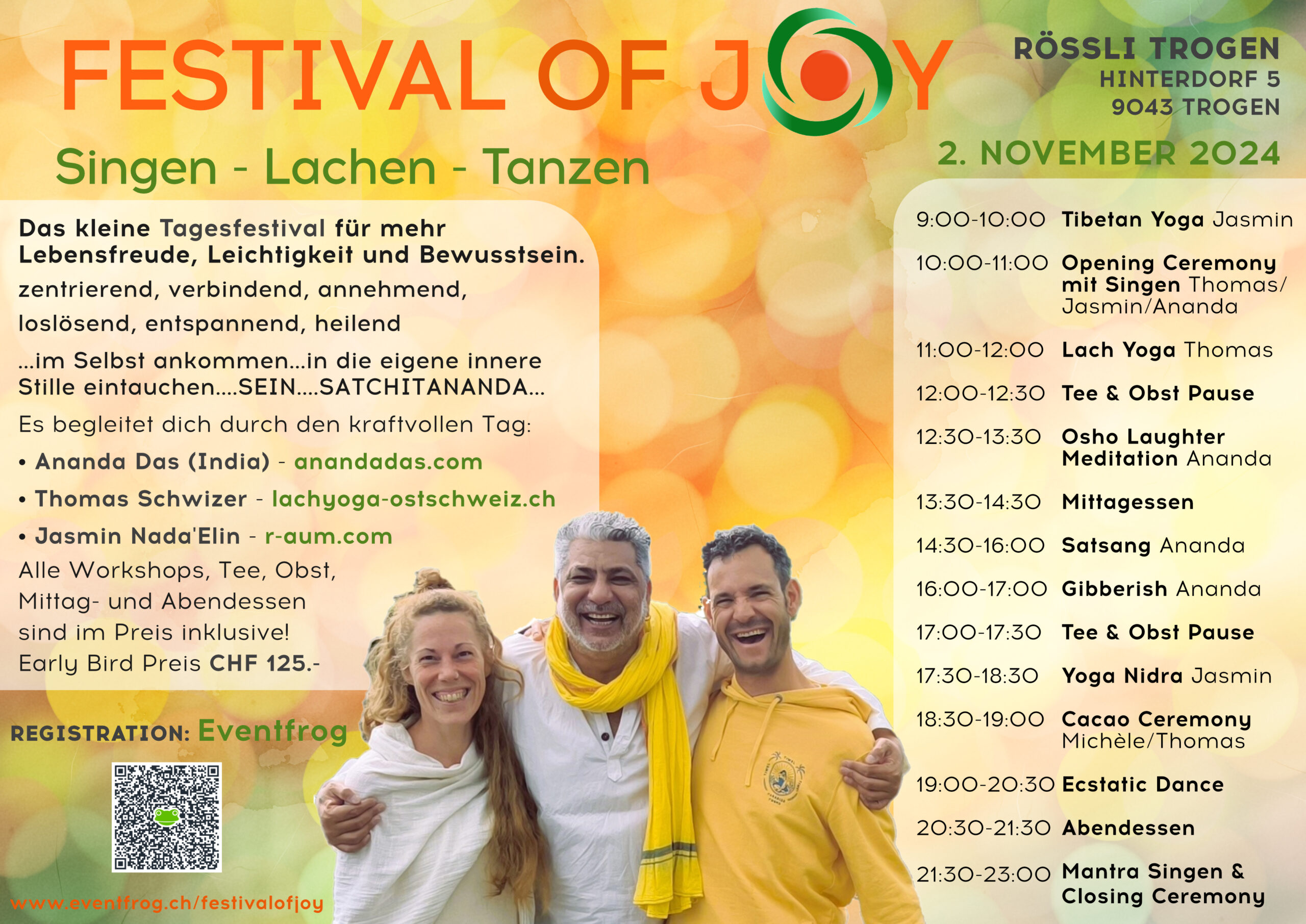 You are currently viewing FESTIVAL OF JOY, 2 November, 2024 in Trogen, Switzerland